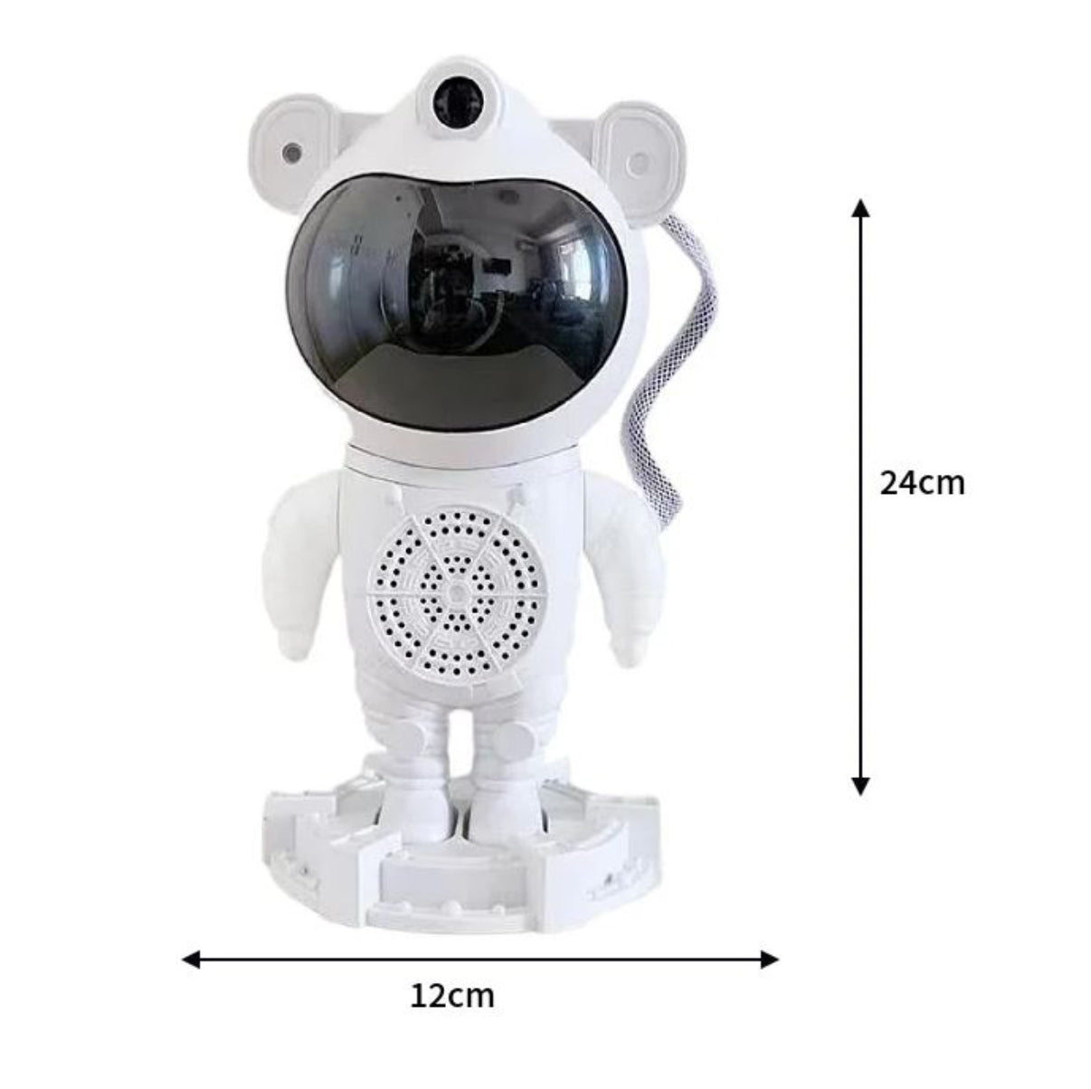 Proyector Lampara Astronauta Bluetooth