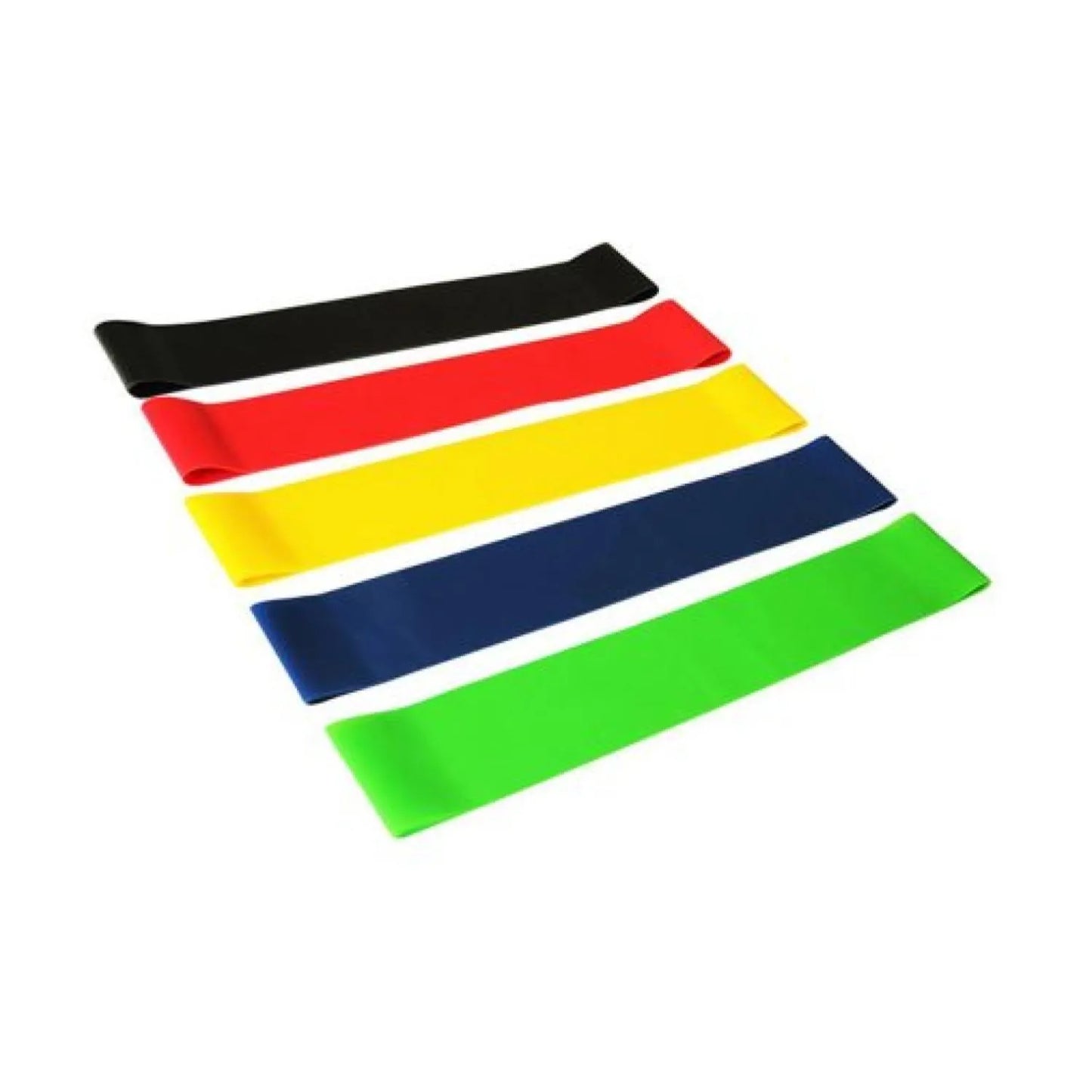 Kit con 5 bandas elásticas de entrenamiento